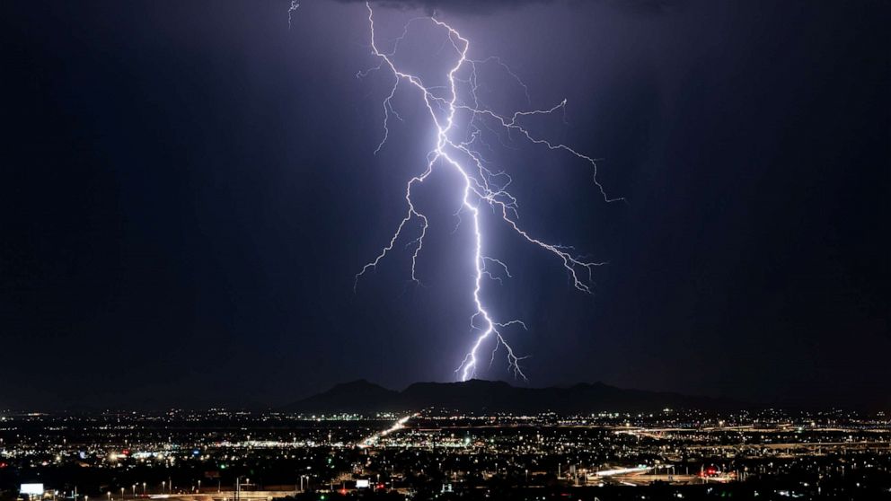 Why was there less lightning during lockdowns?