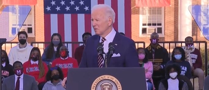 Biden Once Again Claims He Was ‘Arrested’ Protesting For Civil Rights