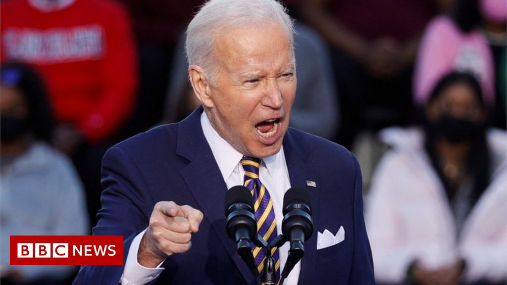 Biden pushes major election laws overhaul in fiery speech