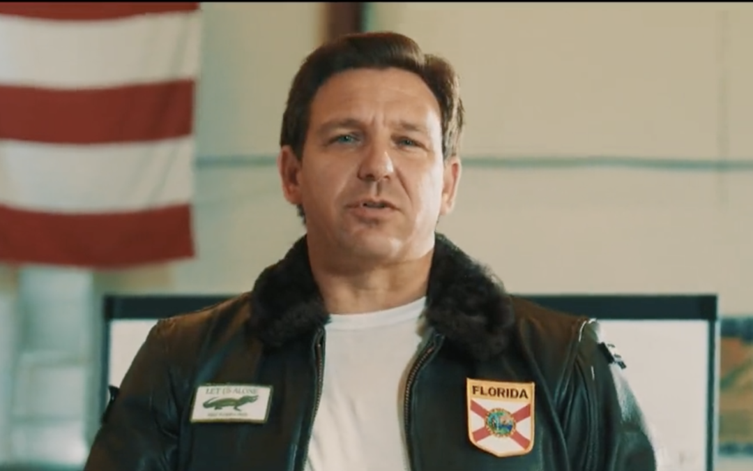Florida Governor DeSantis Releases Campaign Ad Spoofing Famous, All-American Movie