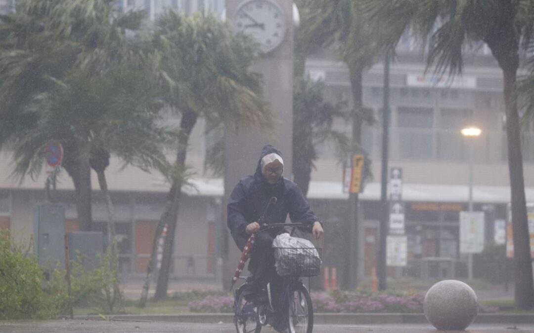 Millions in Japan told to evacuate as Typhoon Nanmadol approaches