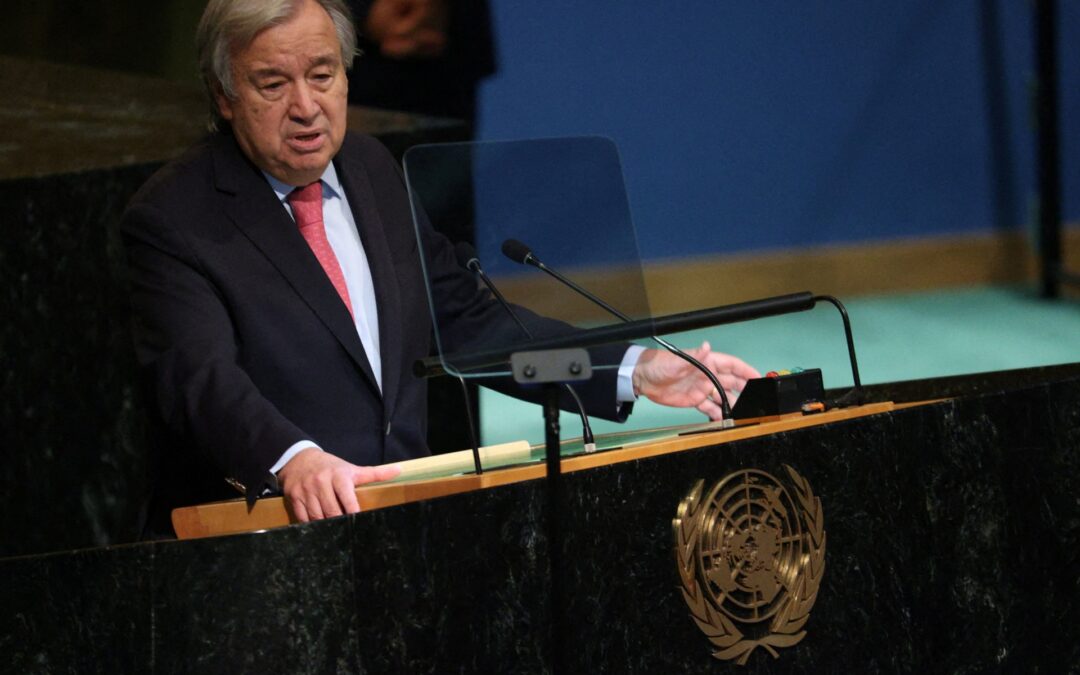 UN chief says world ‘in peril and paralysed’ as summit convenes