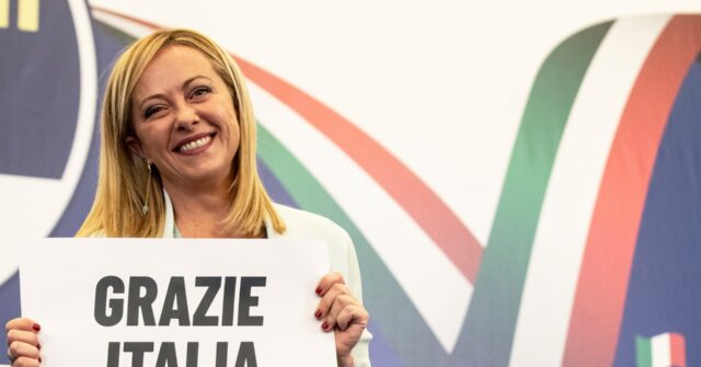 Conservative Giorgia Meloni Set to Become Italy's First Female Prime Minister