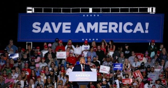 WATCH LIVE: Former President Donald Trump Holding 'Save America' Rally in Warren, Michigan