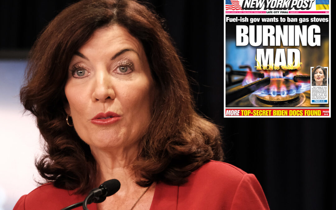 ‘Hypocrisy’ Hochul roasted after her gas stoves revealed amid ban plans