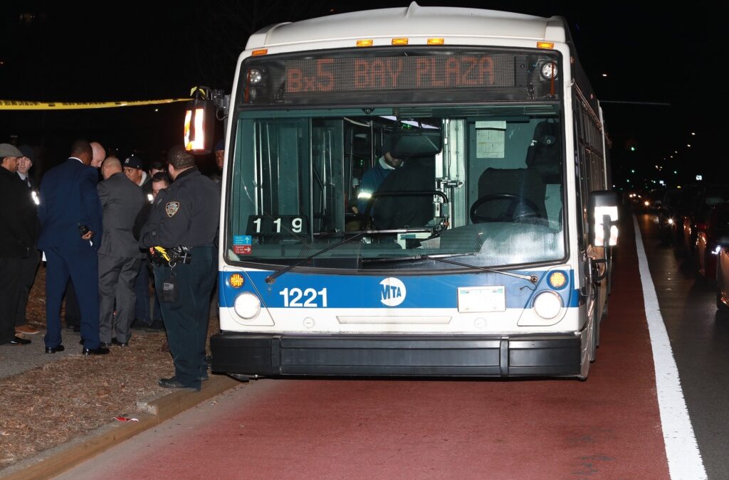 Teen boy shot on NYC bus is son of top area police official: sources