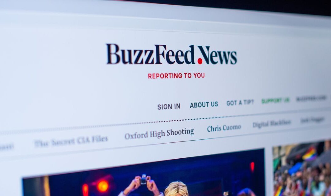BUZZFEED Encourages Reporters to Write More Stories in Attempt to Turn Profit...