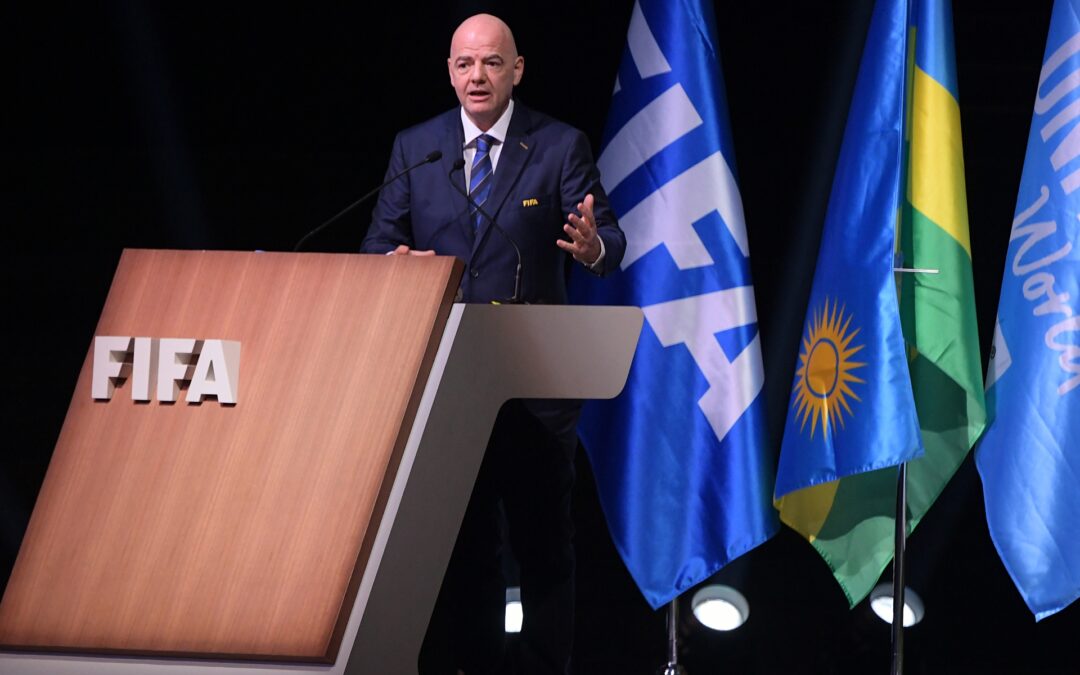 Gianni Infantino re-elected unopposed as FIFA president
