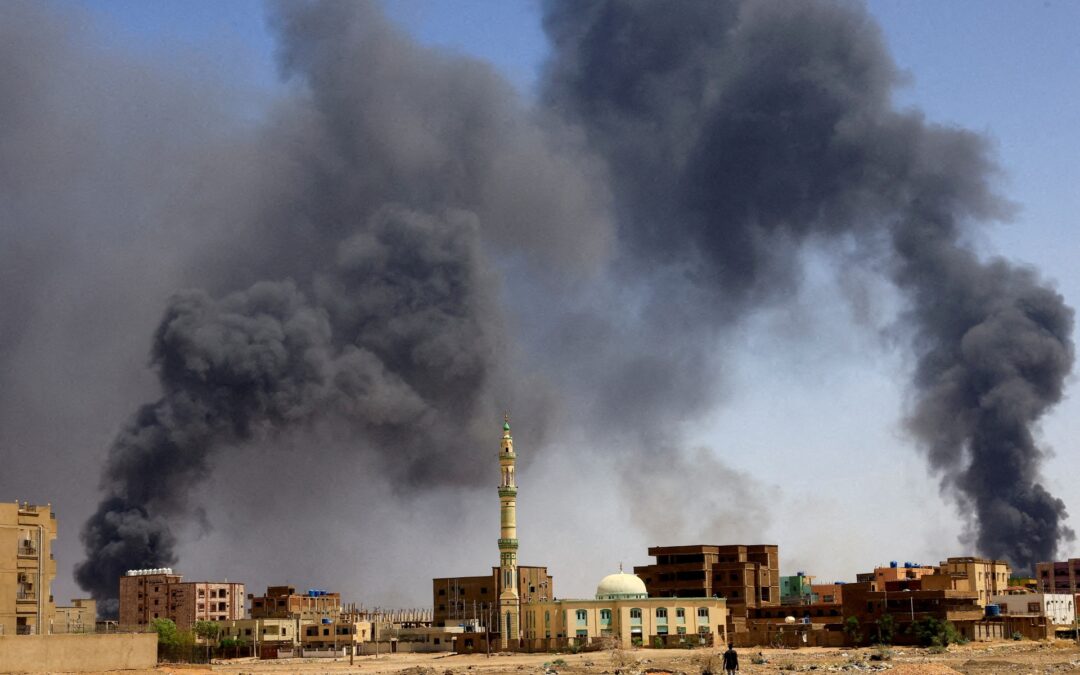 Air attacks hit Sudan’s capital as ceasefire approaches