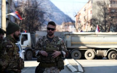 Why is there another flare-up in tension in northern Kosovo?