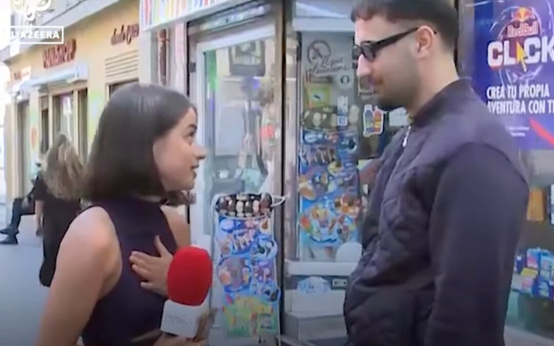 Spanish police arrest man for groping reporter Isa Balado while live on air