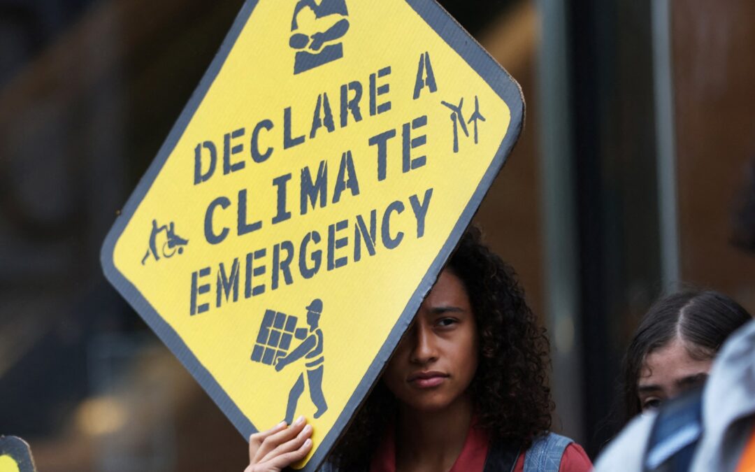Global climate protesters demand governments phase out fossil fuels