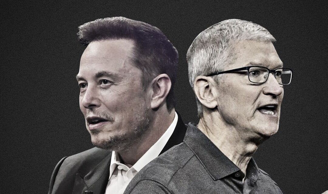 Latest Twists in Tensions Between Elon and Tim Cook...