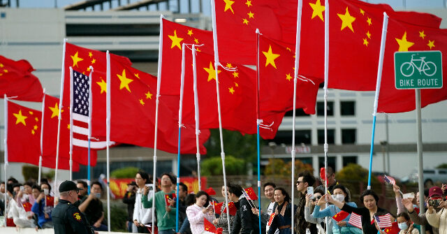 Watch: Chinese Flags Line San Francisco Streets for Xi Jinping