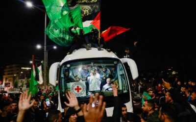 Tears and joy as second batch of 39 Palestinians freed from Israeli prisons