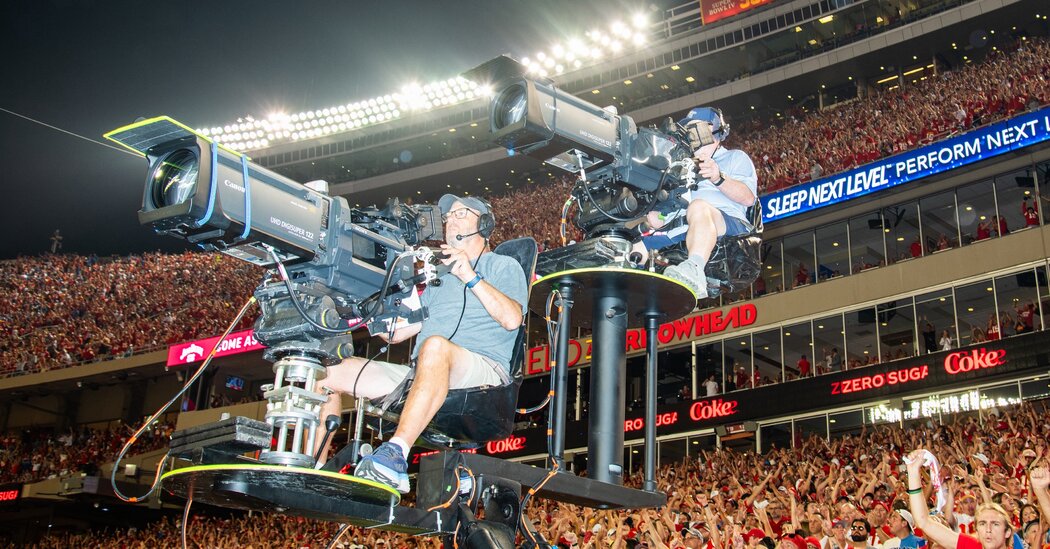 Behind Scenes of Most Spectacular Show On TV: 'SUNDAY NIGHT FOOTBALL'...