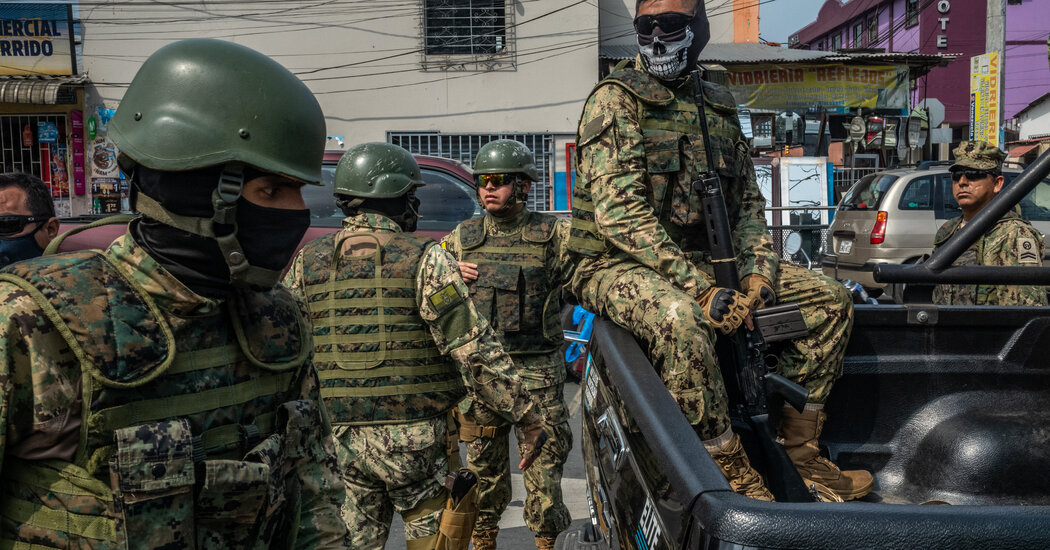 Terrorized by Gangs, Ecuador Embraces the Hard-Line 'Noboa Way'...