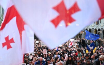 Thousands protest in Georgia over contentious ‘foreign agents’ bill