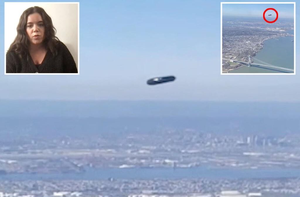 'UFO' over NYC baffles passenger flying out of LaGuardia...