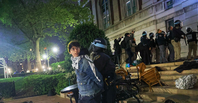 Anti-Israel Protester Complains About Columbia NYPD Raid: 'It's Finals. Can I Go Home?'