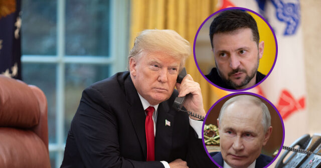 Exclusive — Trump on Ukraine War, Calls with Zelensky, Putin: ‘Two Very Good Conversations,’ ‘I Do Believe a Deal Will Be Worked Out’