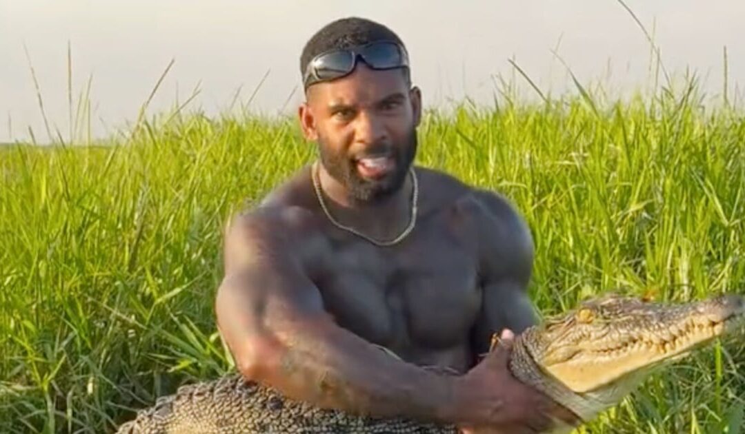 American influencer under investigation in Australia over controversial crocodile videos…