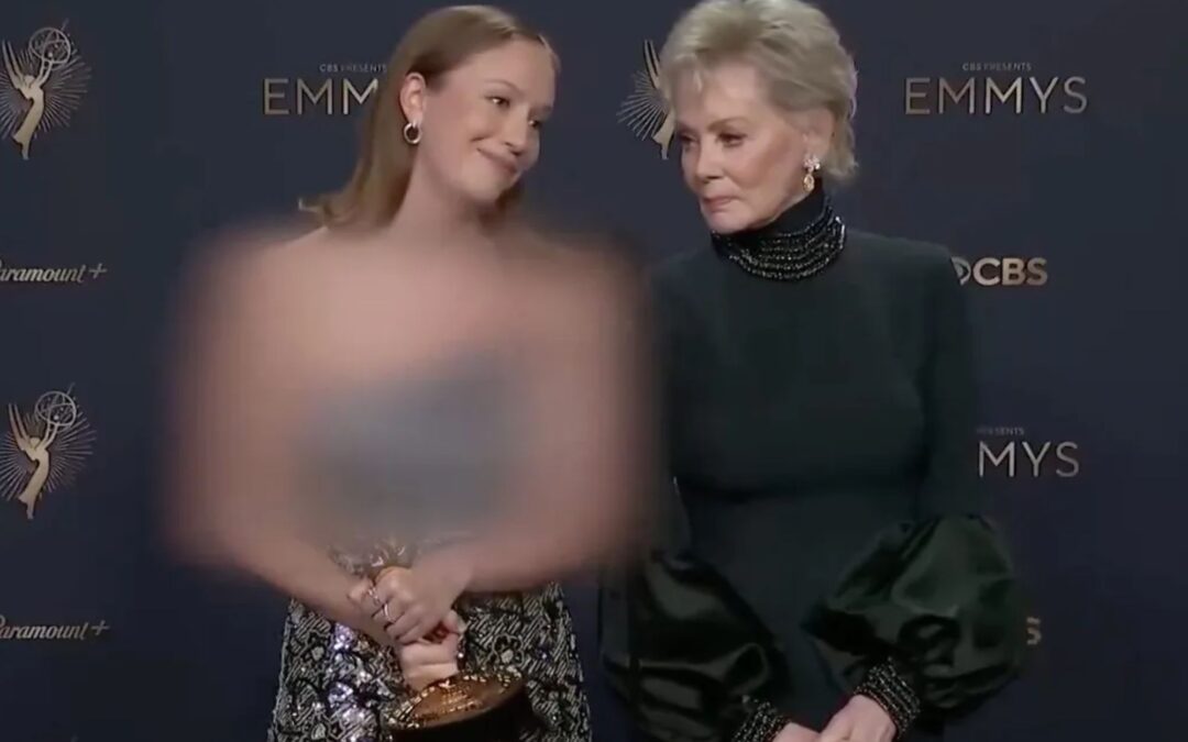 A Hollywood nepobaby cheers Hamas, and they repay her by censoring her shoulders