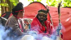 Self-styled 'African tribe' evicted from Scottish woodland camp