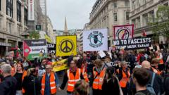 Thousands protest against Trump’s second UK state visit