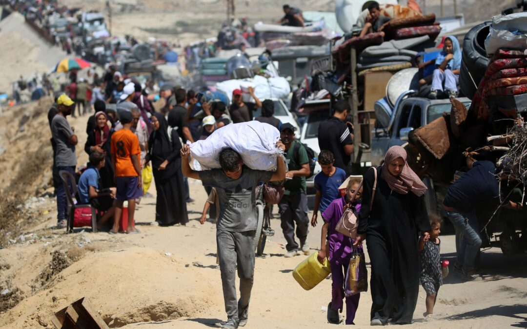 Israel strikes Gaza City with ‘unprecedented force’, tens of thousands flee