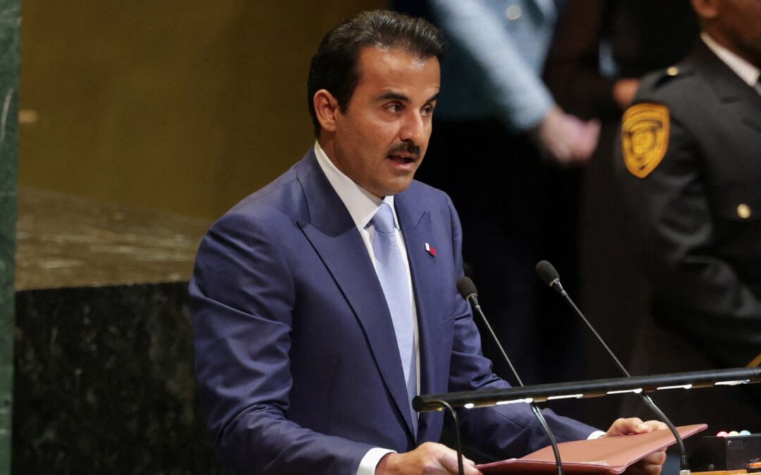 Qatari Emir accuses Israel of genocide, apartheid of Palestinians