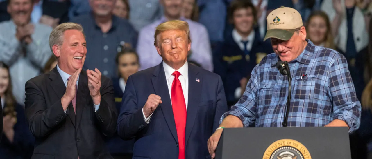 Trump Says He’ll Give Tariff Revenues To Farmers Facing Short-Term Pain From Tariffs