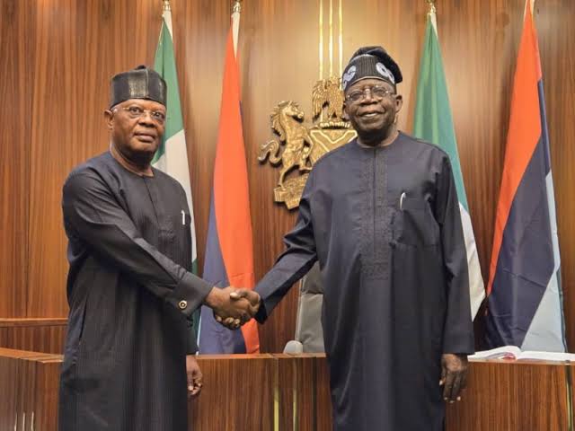 BREAKING: Tinubu Meets Rivers Administrator Ibas as Emergency Rule Nears End