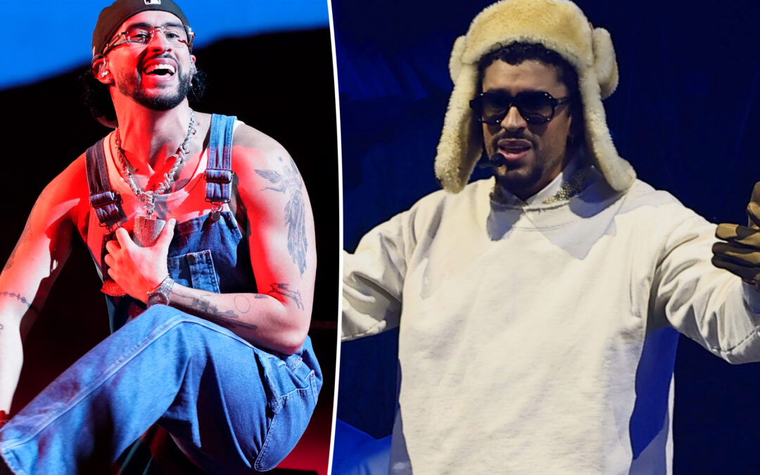 Bad Bunny headlining Super Bowl 2026 halftime show