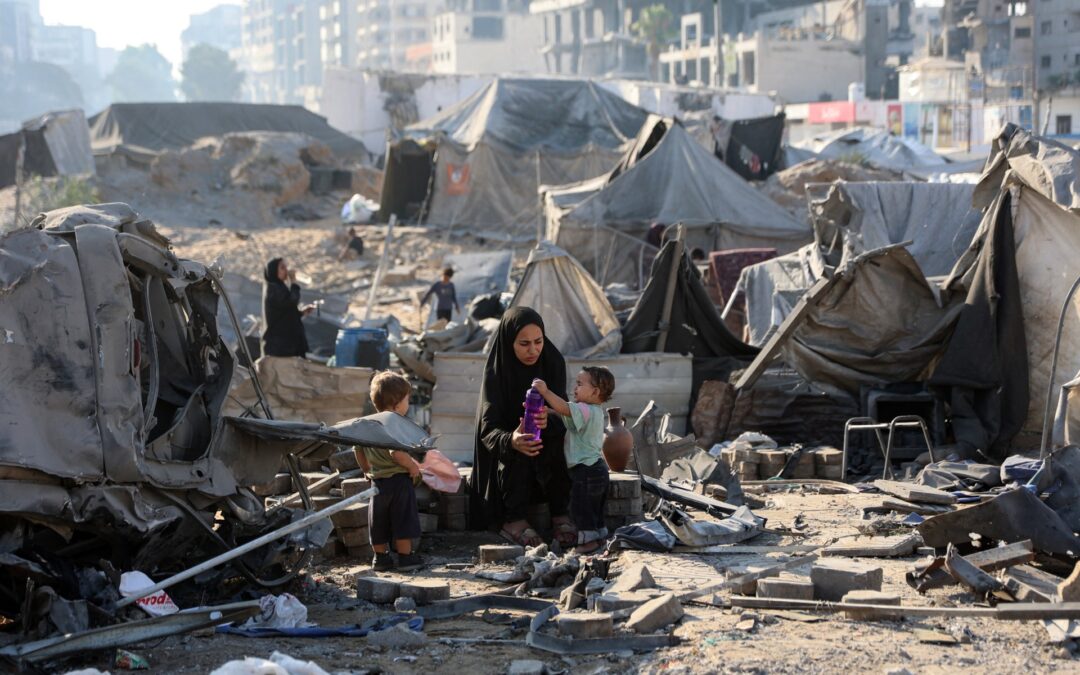 Israel pounds Gaza City, killing 49 and displacing 6,000 in a single day