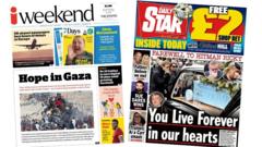'Hope in Gaza' and 'Live forever in our hearts, Ricky'
