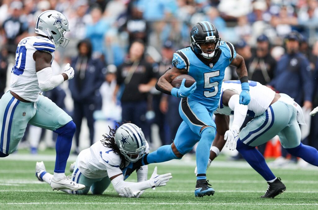 Panthers down Cowboys on last-second field goal as Rico Dowdle runs wild on old team