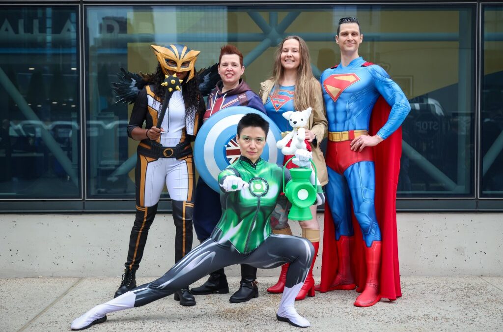 Inside the elaborate costumes at NY Comic Con – including couch-turned-ballgown, hand-bedazzled Cinderella slippers