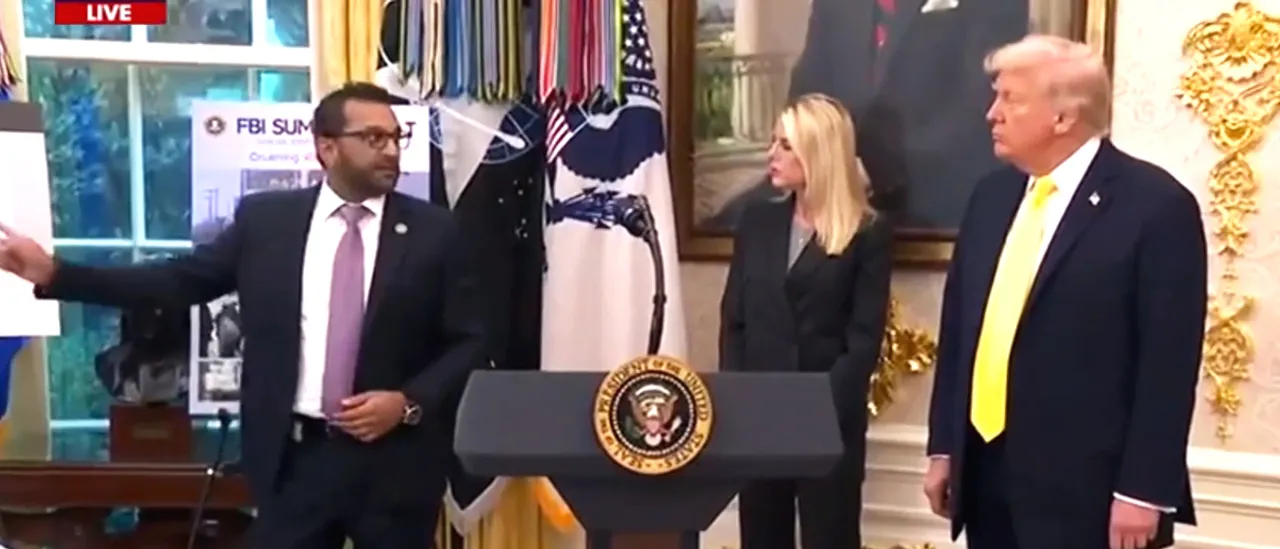 Trump And Kash Patel Give Major Update On Sweeping Crime Crackdown