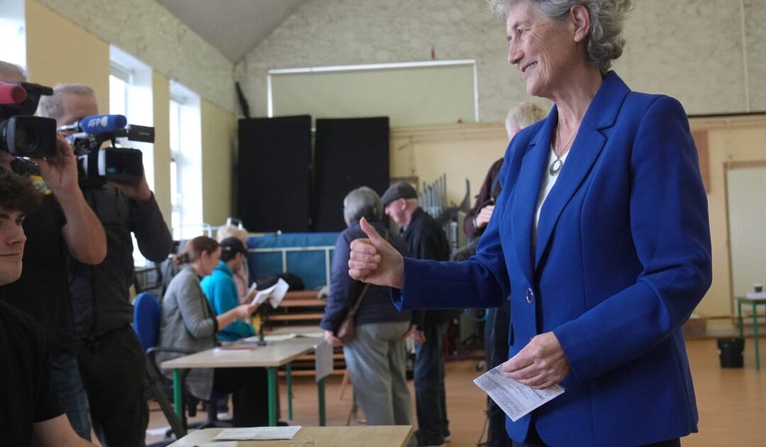 Ireland elects left-wing president in anti-govt landslide...