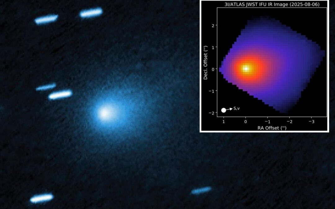 Manhattan-sized space object 3I/ATLAS has grown a tail...