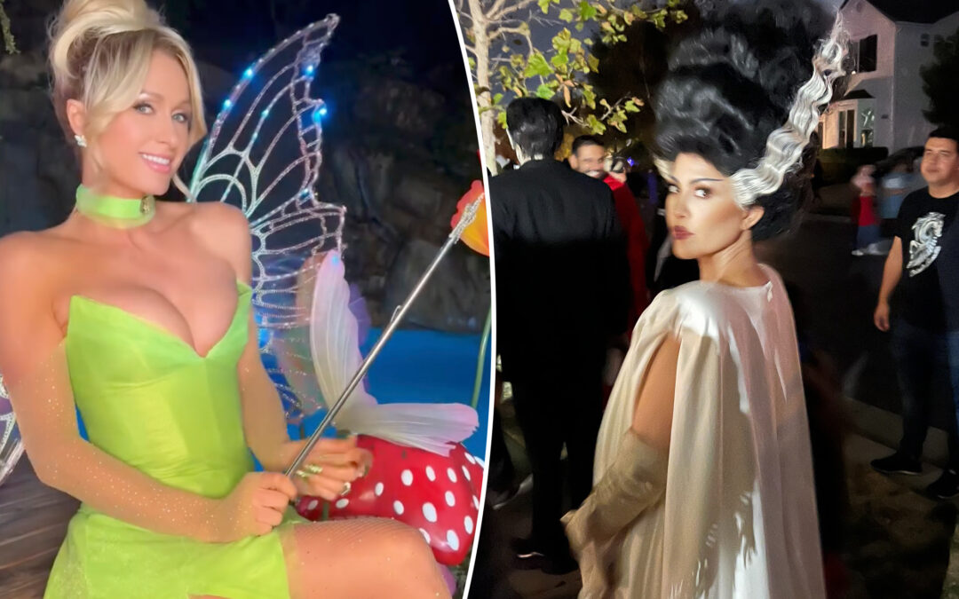 The best celebrity Halloween costumes of 2025: Paris Hilton, Kourtney Kardashian and more