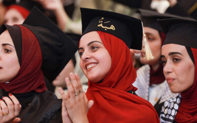 Gaza university students become first class to graduate since war