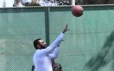Syria president plays basketball with top US generals…