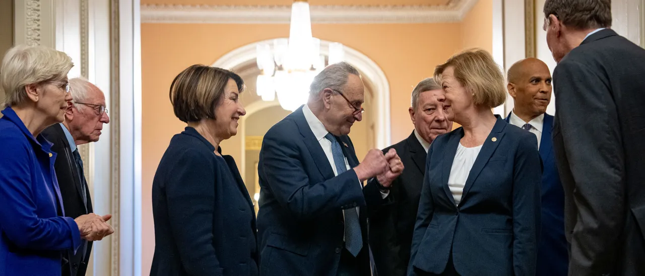 Schumer Shutdown Becomes Circular Firing Squad After Growing Number Of Democrats Call For His Ouster