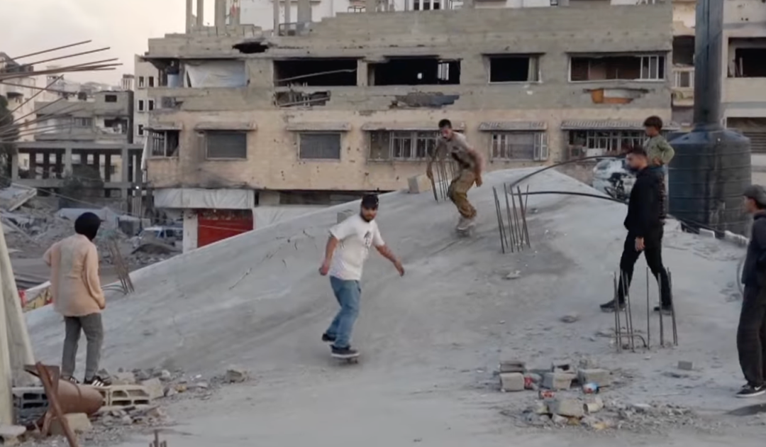 Skateboarding helps Gaza children with trauma amid ruins, adds rare joy