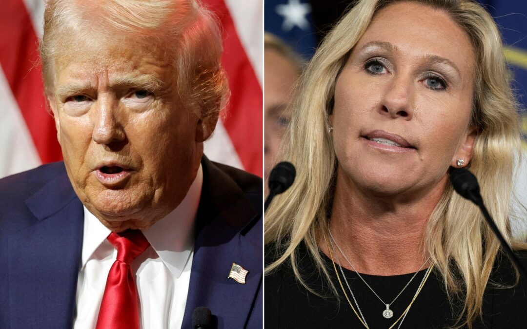 Major MAGA figure Marjorie Taylor Greene resigns after Trump clash