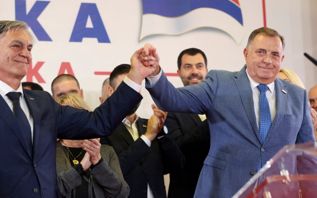 Barred Bosnian Serb leader Dodik’s ally wins snap presidential election