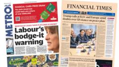 The Papers: Reeves eyes uni fees ‘raid’ and business Budget warning