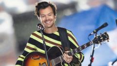 Harry Styles says new single Aperture is comeback's 'perfect little bow'